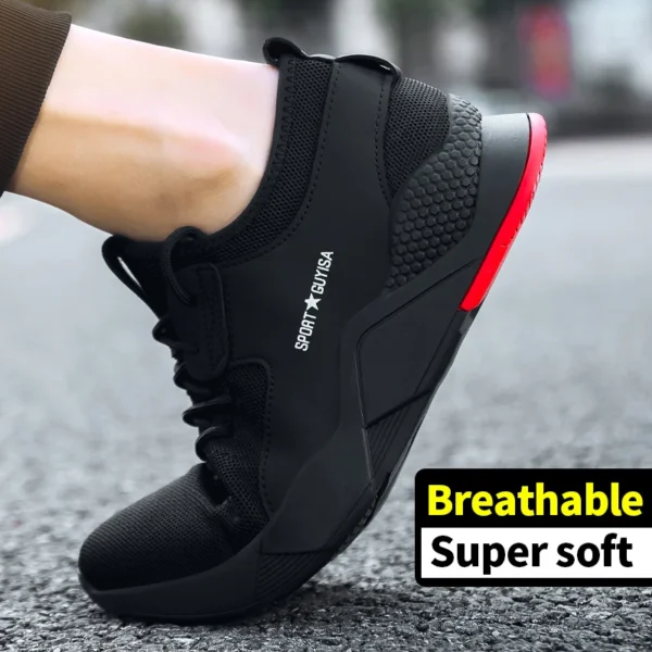 Work Sneakers Mens – Anti-Slip, Puncture-Proof Safety Shoes for Construction - Image 2
