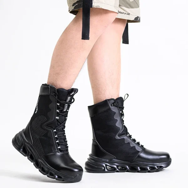 Work Sneakers Mens – Comfortable Wide Toe Non-Slip Breathable Work Shoes - Image 5