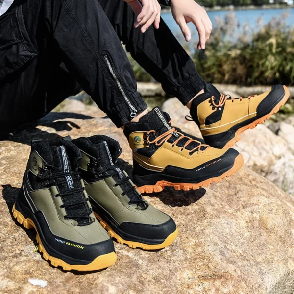 Work Sneakers Mens – Durable Safety Ankle Boots for Comfort & Protection - Image 4