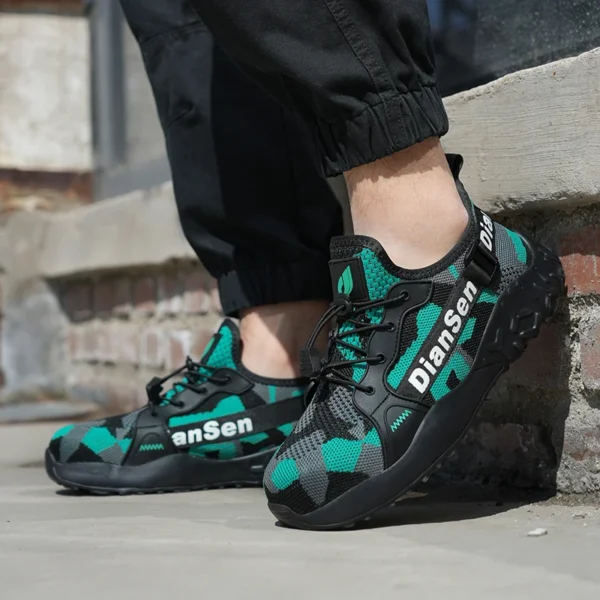 Work Sneakers Mens – Fashionable Puncture-Proof Indestructible Safety Shoes - Image 4