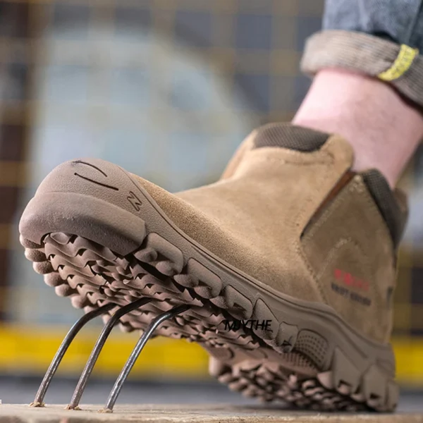 Work Sneakers Mens – Indestructible Steel Toe Safety Shoes for All-Day Protection - Image 2