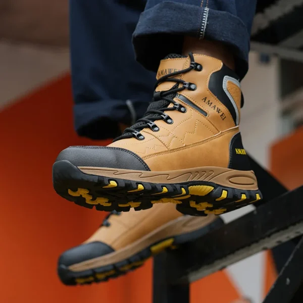 Work Sneakers Mens – Winter Steel Toe Indestructible Safety Boots for Protection - Image 5