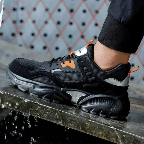 Work Sneakers Mens – Steel Toe, Puncture-Proof, Lightweight Safety Shoes - Image 3