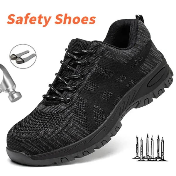 Work Sneakers Mens – Indestructible Safety Shoes for Comfort