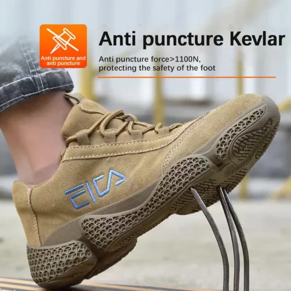 Work Sneakers Mens – Anti-Slip, Impact Resistant, Comfortable Safety Shoes - Image 5