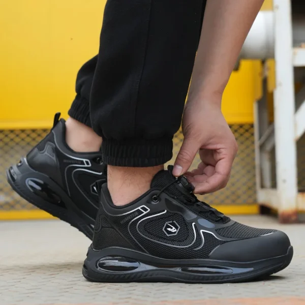 Work Sneakers Mens – Lightweight Steel Toe Safety Shoes for Protection - Image 2