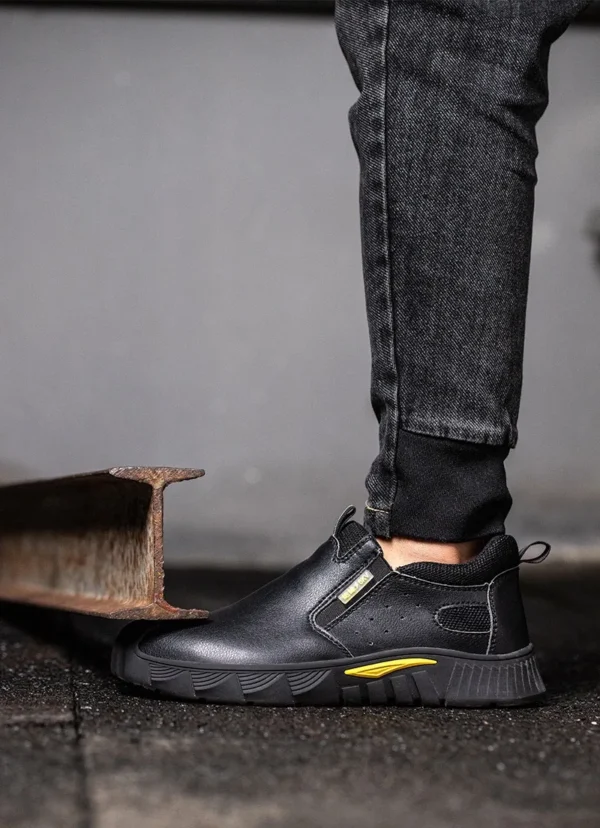 Work Sneakers Mens – Lightweight Breathable Anti-Static Safety Shoes - Image 3