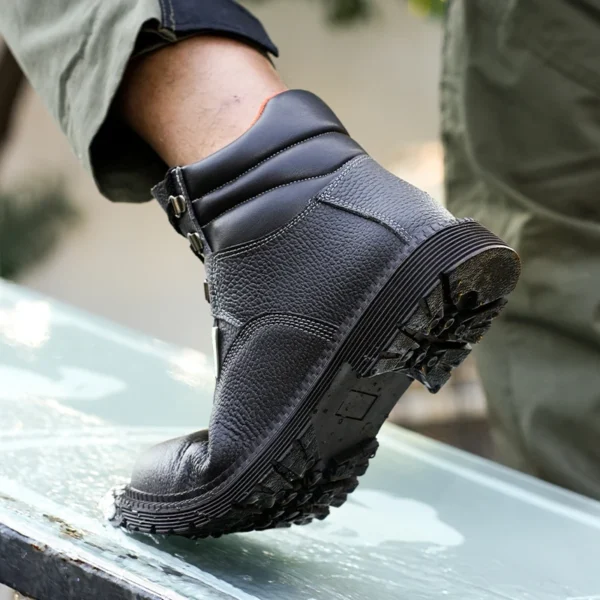 Work Sneakers Mens – Steel Toe Puncture-Proof Safety Shoes for Construction - Image 6