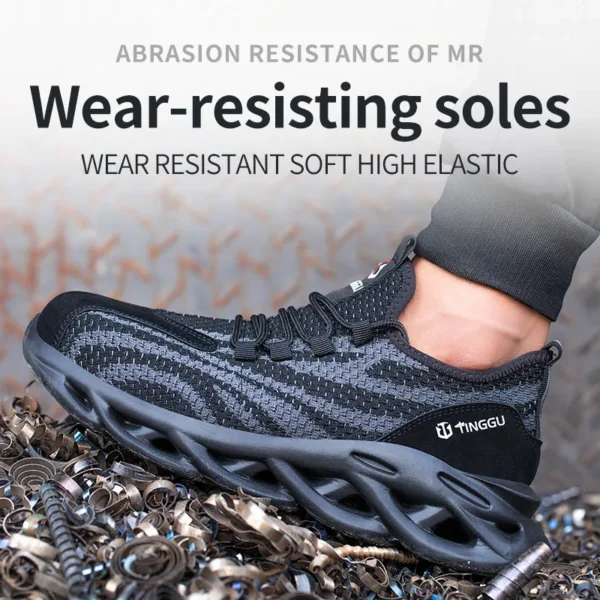 Anti-Impact Work Sneakers Mens: Safe & Comfortable - Image 4