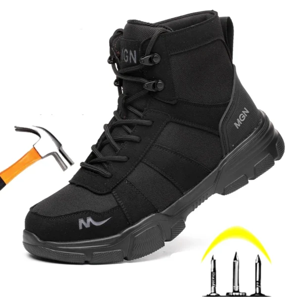 Work Sneakers Mens – Winter Steel Toe Safety Shoes for Maximum Protection