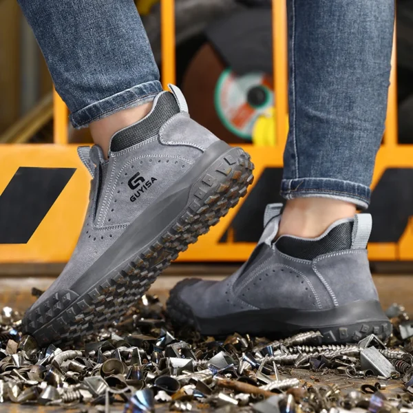 Work Sneakers Mens – Anti-Impact, Puncture-Proof, Non-Slip Safety Shoes - Image 5