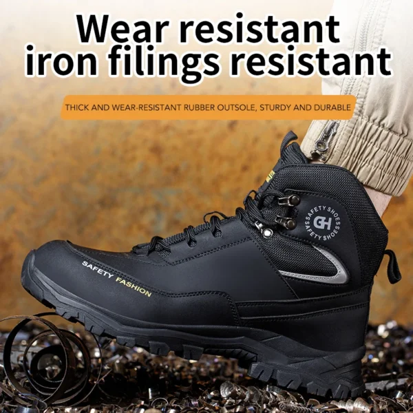 Work Sneakers Mens – Durable Steel Toe Safety Shoes for Maximum Protection - Image 3