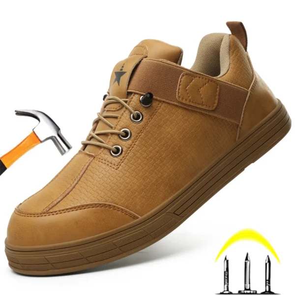 Work Sneakers Mens – Lightweight Puncture-Proof Safety Shoes for All-Day Comfort