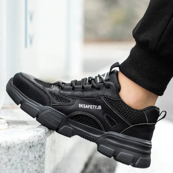 Work Sneakers Mens – Lightweight Breathable Safety Shoes for Durability & Comfort - Image 3