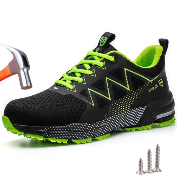 Work Sneakers Mens – Indestructible Steel Toe Safety Shoes for All-Day Protection
