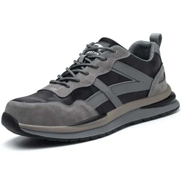 Work Sneakers Mens: Comfortable Steel Toe Safety Shoes. - Image 6