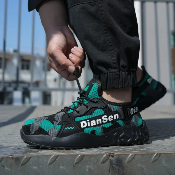 Work Sneakers Mens – Fashionable Puncture-Proof Indestructible Safety Shoes - Image 3