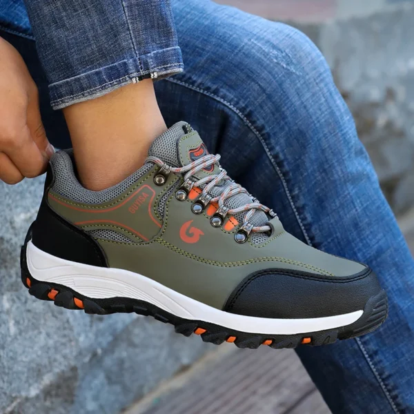 Work Sneakers Mens: Steel Toe Waterproof Anti-Puncture Safety Shoes. - Image 6