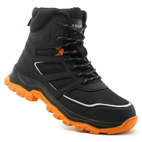 Work Sneakers Mens – Breathable Steel Toe Safety Shoes for All-Day Comfort - Image 3