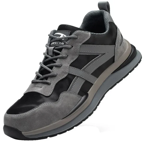 Work Sneakers Mens: Comfortable Steel Toe Safety Shoes. - Image 5