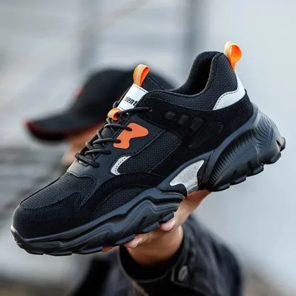 Work Sneakers Mens – Steel Toe, Puncture-Proof, Lightweight Safety Shoes - Image 5