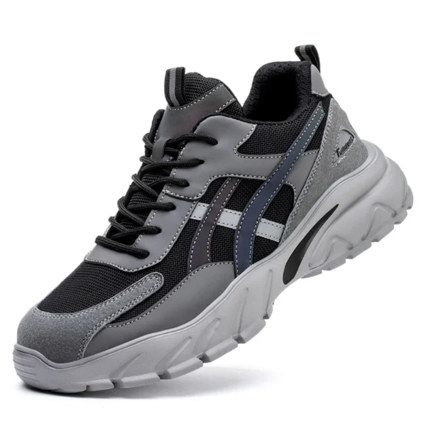 Work Sneakers Mens – Steel Toe, Puncture-Proof, Lightweight Safety Shoes