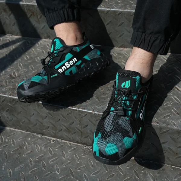 Work Sneakers Mens – Fashionable Puncture-Proof Indestructible Safety Shoes - Image 2
