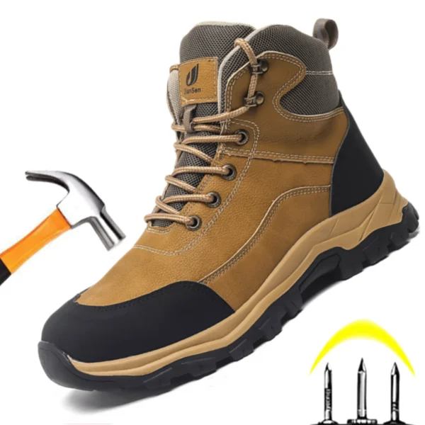 Work Sneakers Mens – Steel Toe Safety Shoes for Durable Protection & Comfort