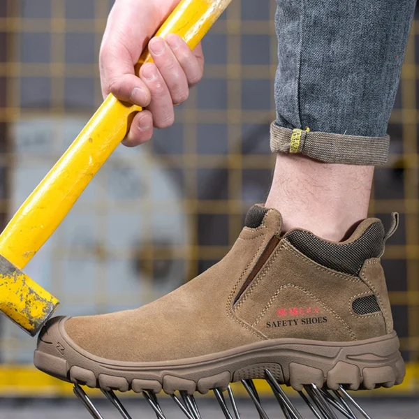 Work Sneakers Mens – Indestructible Steel Toe Safety Shoes for All-Day Protection - Image 3
