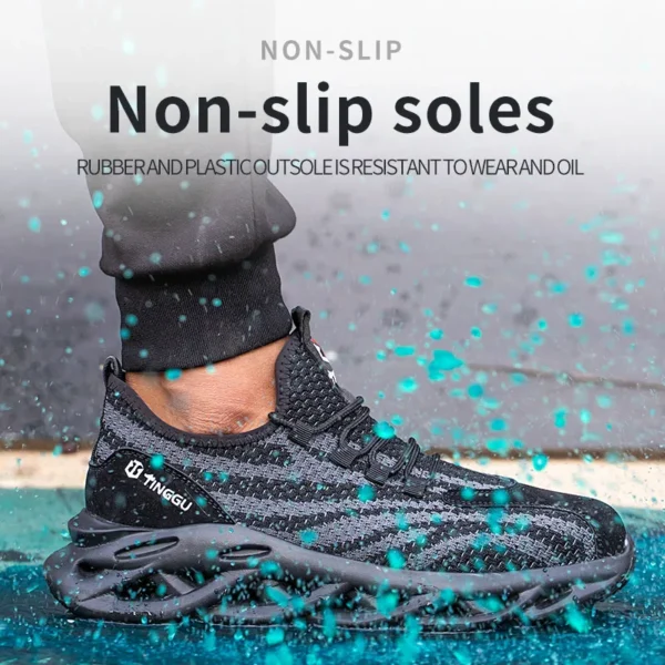 Anti-Impact Work Sneakers Mens: Safe & Comfortable - Image 3