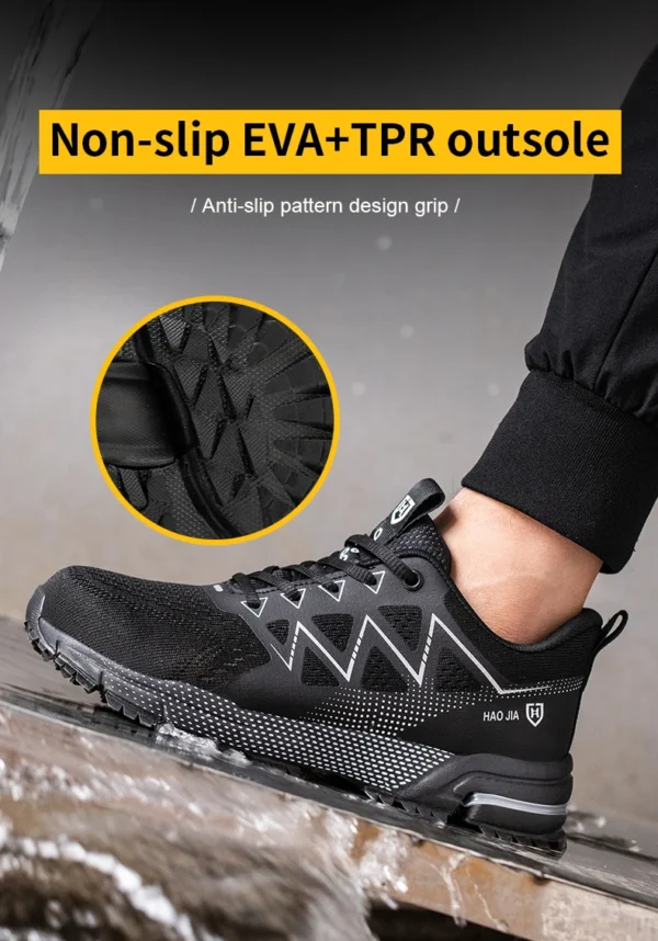Work Sneakers Mens – Indestructible Steel Toe Safety Shoes for All-Day Protection - Image 6