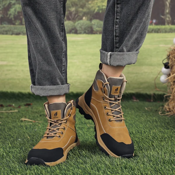 Work Sneakers Mens – Steel Toe Safety Shoes for Durable Protection & Comfort - Image 4