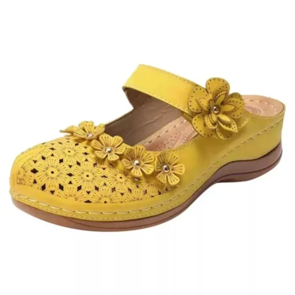 Comfy Work Shoes Womens Middle Heel Sandals Outdoor Summer Slippers - Image 6