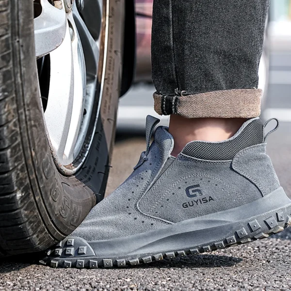 Work Sneakers Mens – Anti-Impact, Puncture-Proof, Non-Slip Safety Shoes - Image 3