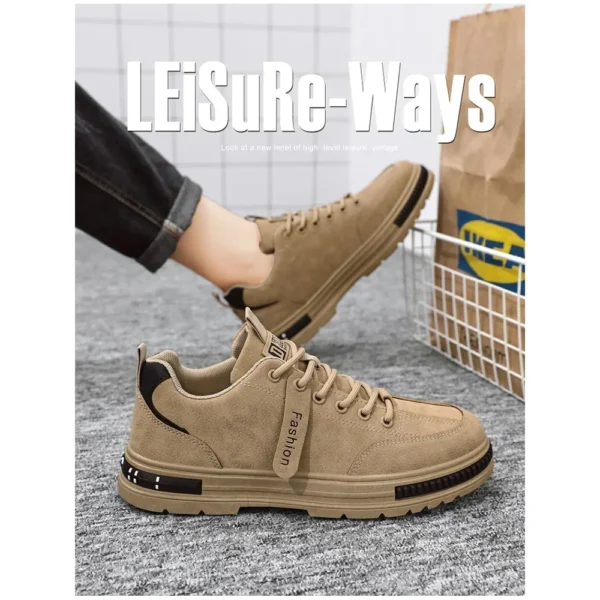 Work Sneakers Mens – Breathable, Wear-Resistant Safety Shoes with EVA Insoles - Image 2