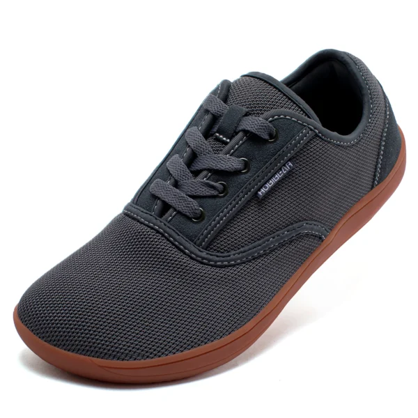 Work Sneakers Mens – Wide Toe Breathable Non-Slip Barefoot Shoes