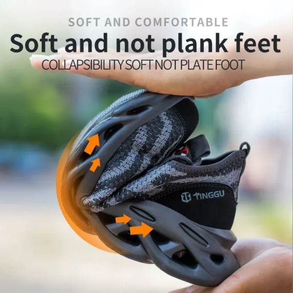 Anti-Impact Work Sneakers Mens: Safe & Comfortable - Image 5
