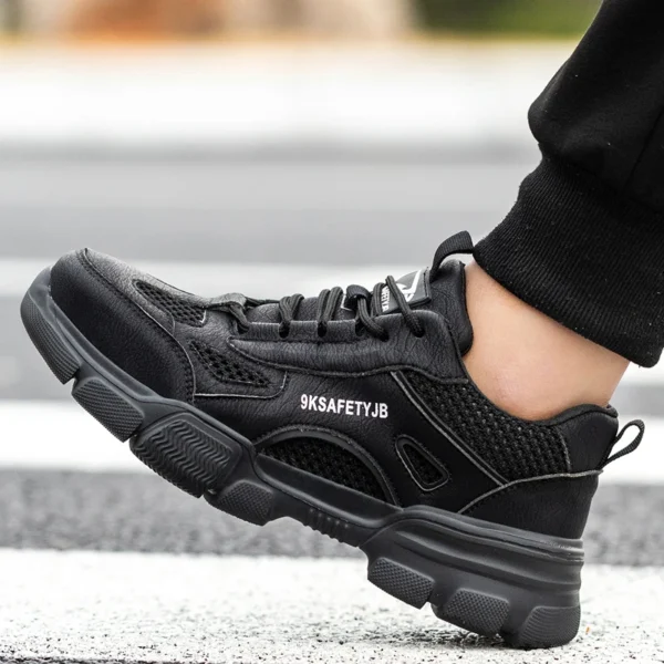 Work Sneakers Mens – Lightweight Breathable Safety Shoes for Durability & Comfort - Image 4