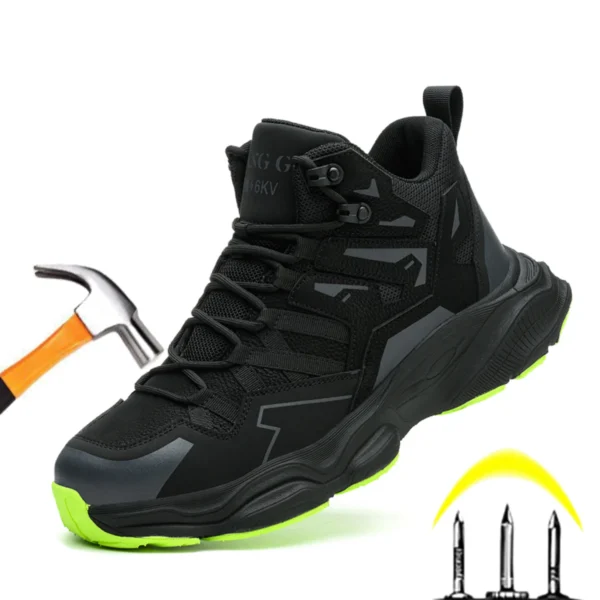 Work Sneakers Mens – Durable Anti-Puncture Safety Shoes for Maximum Protection