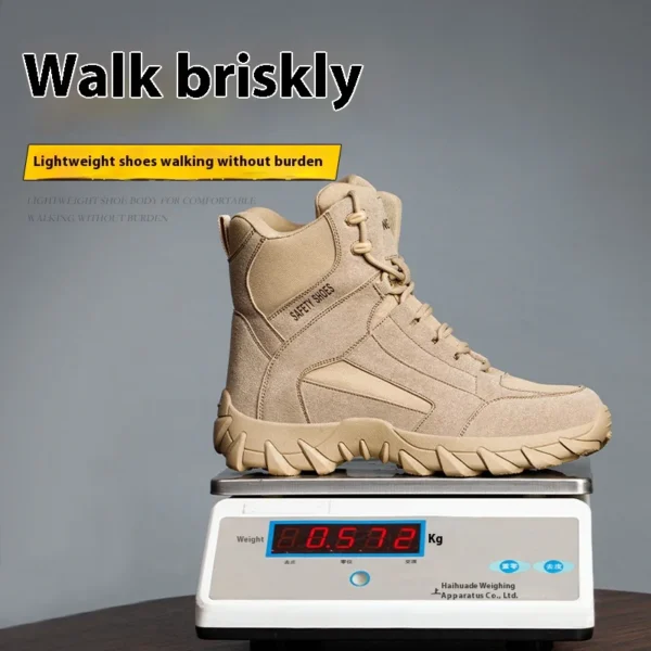 Work Sneakers Mens – Breathable, Lightweight Safety Shoes for All-Day Protection - Image 4