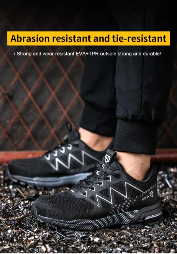 Work Sneakers Mens – Indestructible Steel Toe Safety Shoes for All-Day Protection - Image 5