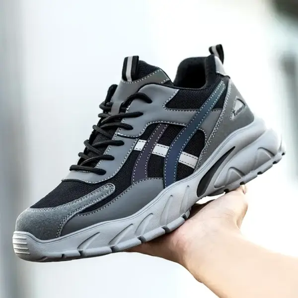 Work Sneakers Mens – Steel Toe, Puncture-Proof, Lightweight Safety Shoes - Image 5