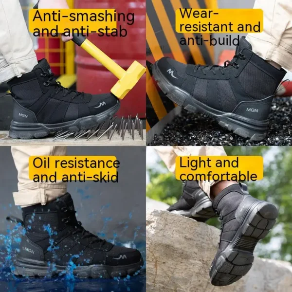 Work Sneakers Mens – Winter Steel Toe Safety Shoes for Maximum Protection - Image 2