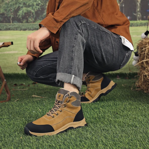Work Sneakers Mens – Steel Toe Safety Shoes for Durable Protection & Comfort - Image 5
