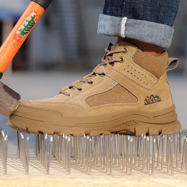 Work Sneakers Mens – Smash-Proof, Stab-Proof, Wear-Resistant Safety Shoes - Image 2