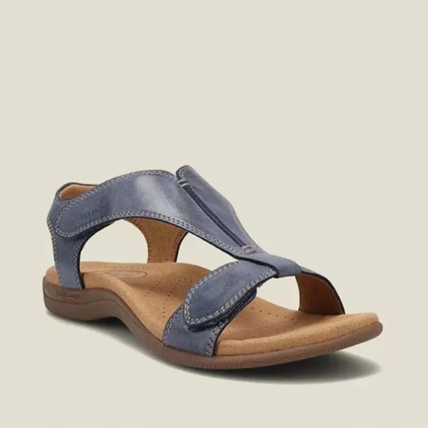 Comfy Work Shoes Womens – Orthopedic T-Strap Wedge Sandals for All-Day Comfort - Image 5
